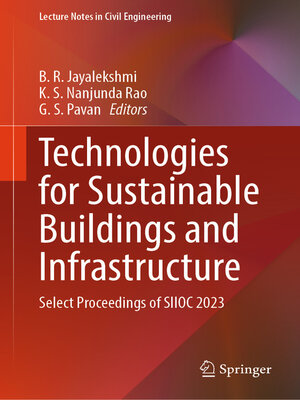 cover image of Technologies for Sustainable Buildings and Infrastructure